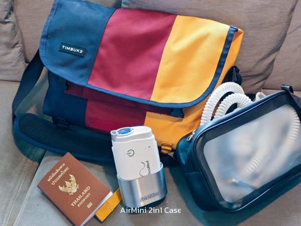 Airmini Full Set | CPAP ขนาดพกพามาเซตพร้อมหน้ากาก Nasal Mask (ประกันศูนย์2ปี) - Image 8