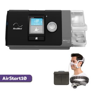 AirStart10 Full Set | CPAP ขนาดพกพามาเซตพร้อมหน้ากาก Nasal Mask (ประกันศูนย์2ปี)