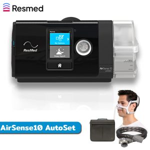 AirSense10 AutoSet Full Set | ชุด CPAP ขนาดพกพาพร้อมหน้ากาก Nasal Mask (ประกันศูนย์2ปี)