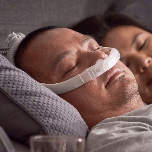 Airfit P30i | Nasal Pillow สำหรับ CPAP หน้ากากแบบรองใต้จมูก ท่ออากาศออกด้านบนศรีษะ - Image 4