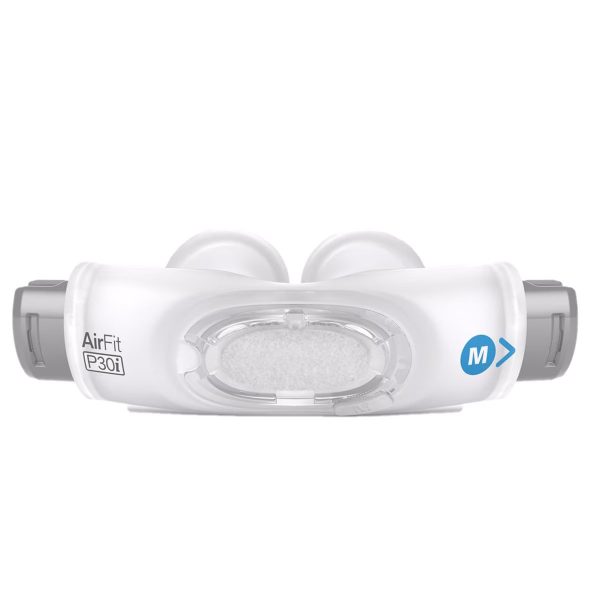 Airfit P30i | Nasal Pillow สำหรับ CPAP หน้ากากแบบรองใต้จมูก ท่ออากาศออกด้านบนศรีษะ - Image 2