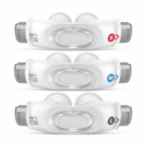 Airfit P30i | Nasal Pillow สำหรับ CPAP หน้ากากแบบรองใต้จมูก ท่ออากาศออกด้านบนศรีษะ