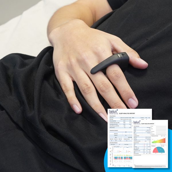 Sleep Test (Belun Ring แหวนอัจฉริยะ) บริการสลีปเทส ผ่านแหวนอัจฉริยะ ช่วยประเมินความเสี่ยง ภาวะหยุดหายใจขณะหลับ