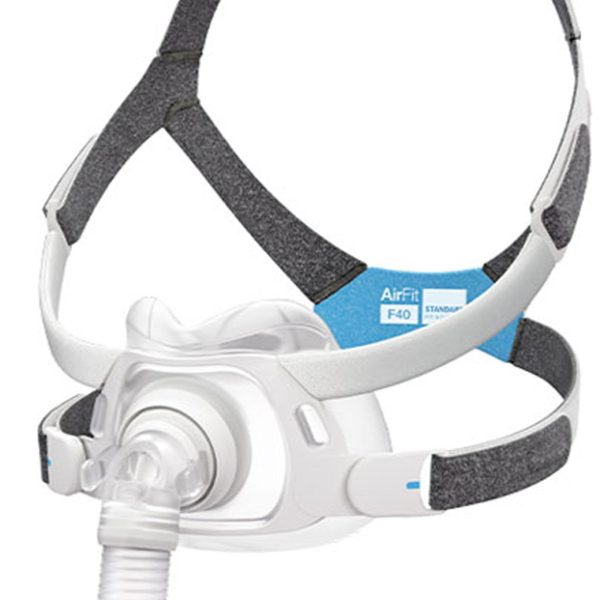 Airfit F40 | Full Mask Minimalist สำหรับ CPAP แบบเต็มครอบจมูกและปาก ชนิดเปิดหน้าผาก