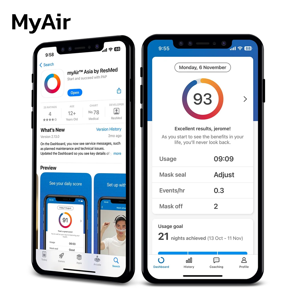Airsense10AutoSet Full Set |END YEAR SALE| ชุด CPAP ขนาดพกพาพร้อมหน้ากาก - Image 3