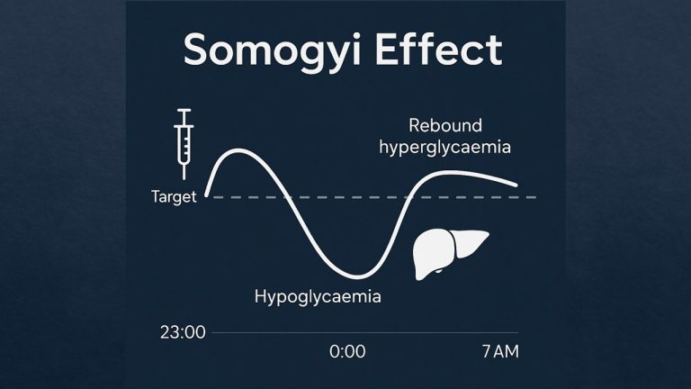Read more about the article Somogyi Effect ปรากฏการณ์น้ำตาลดีดกลับ