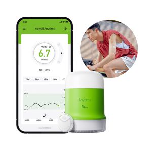 Anytime 5Pro (Pack) | CGM ตรวจน้ำตาลต่อเนื่อง 16วัน ติดตั้งง่าย OneStep มี NFC แตะแล้วใช้ได้เลย