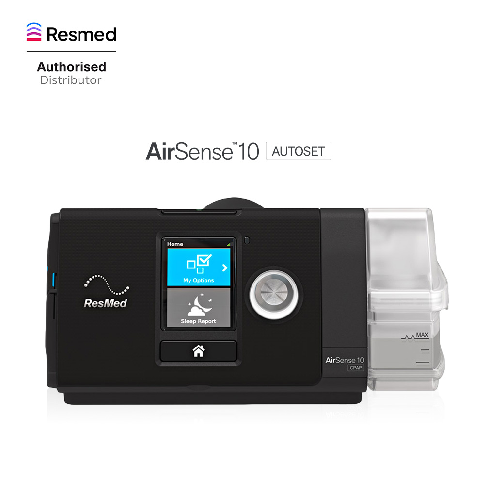 AirSense10 AutoSet | เครื่องช่วยหายใจชนิดแรงดันบวก CPAP (แบรนด์แท้ ประกันศูนย์ 2 ปี)