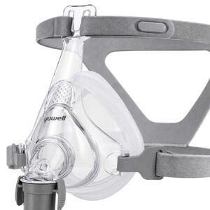 Full Mask YF-01 สำหรับ CPAP หน้ากากแบบเต็มครอบจมูกและปาก ชนิดเปิดหน้าผาก (Copy)