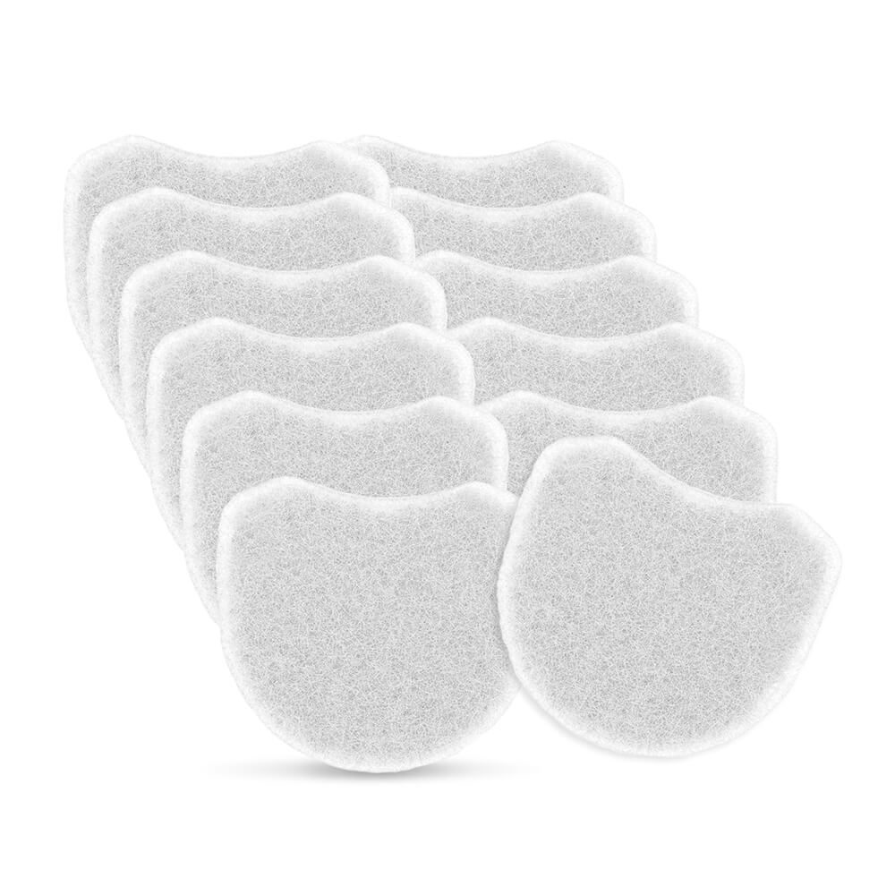 Hypoallegenic Filter (12pcs) แผ่นกรองฝุ่นแบบละเอียดสูง ป้องกันภูมิแพ้ สำหรับ CPAP Resmed Airsense10, AirSense11, AirMini
