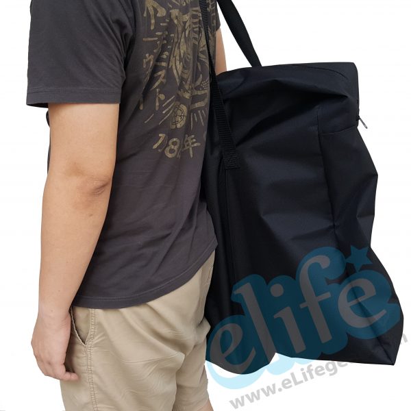 EW-11 เก้าอี้รถเข็นอลูมิเนียม 6.7Kg พับได้ (แถมกระเป๋า) - Image 4