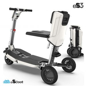 eScoot eS3 สกู๊ตเตอร์ไฟฟ้า พับได้ ลากเป็นกระเป๋าเดินทาง
